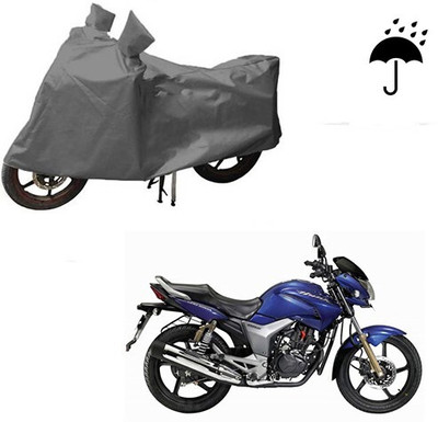 DeepShakshi AUTOMOTIVE Waterproof Two Wheeler Cover for Hero(CBZ TYPE 1, Grey)