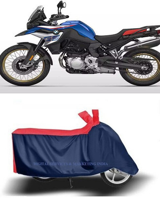 DeepShakshi AUTOMOTIVE Waterproof Two Wheeler Cover for BMW(F 850 GS, Blue)