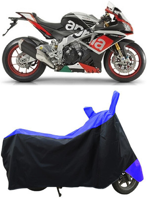 Coxtor Waterproof Two Wheeler Cover for Aprilia(RSV4, Blue)