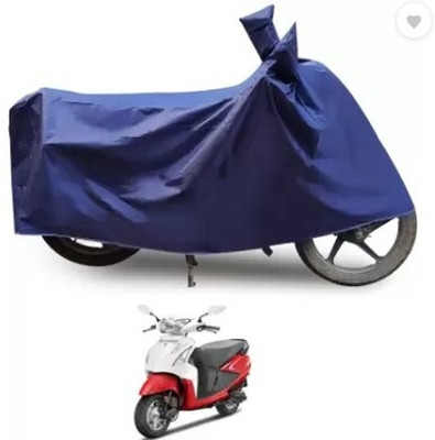 Tritika Waterproof Two Wheeler Cover for Hero(Pleasure, Blue)