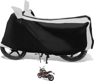 Euro Care Waterproof Two Wheeler Cover for KTM(250 Duke, White)