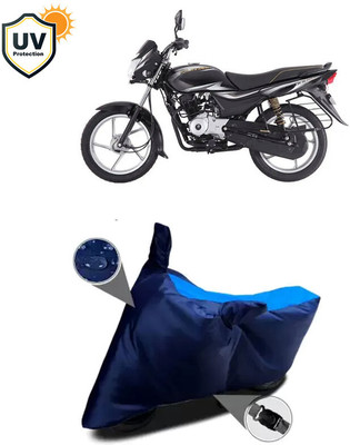 RRZ Waterproof Two Wheeler Cover for Bajaj(Platina 100 DTS-i, Multicolor)