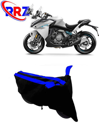 RRZ Waterproof Two Wheeler Cover for CFMoto(650GT, Black, Blue)