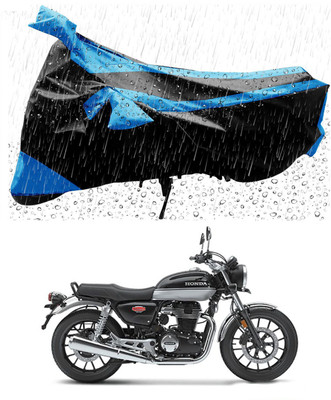 Furious3D Two Wheeler Cover for Honda(Hness CB350, Blue, Black)