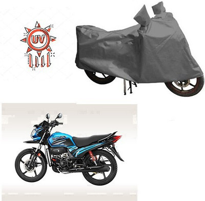MMSSTAR Waterproof Two Wheeler Cover for Honda(Passion Pro TR, Grey)