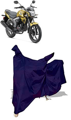 Amexride Two Wheeler Cover for Honda(CB Trigger, Blue)