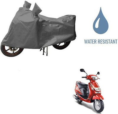 MMSSTAR Waterproof Two Wheeler Cover for Mahindra(Duro DZ, Grey)