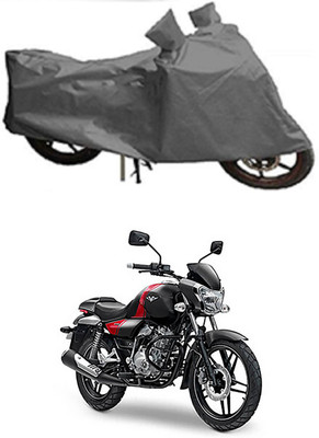 Mdstar Waterproof Two Wheeler Cover for Bajaj(V15, Grey)