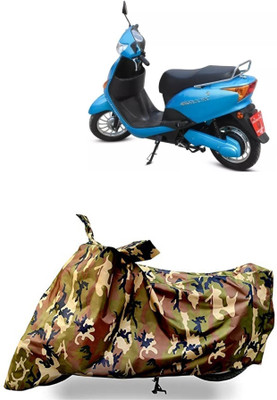 VESMEI Waterproof Two Wheeler Cover for Hero(Electric Optima HS500 ER BS6, Multicolor)