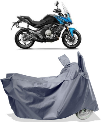 Amexride Two Wheeler Cover for CFMoto(650MT, Grey)