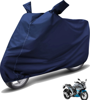 Caronix Waterproof Two Wheeler Cover for Yamaha(Fazer, Blue)