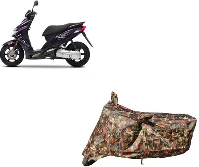 Anlopeproducts Waterproof Two Wheeler Cover for Yamaha(Jog R, Red)