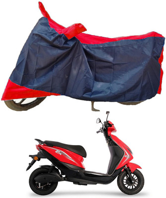 MMSSTAR Waterproof Two Wheeler Cover for Ampere(Reo Elite, Red, Blue)