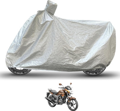 Caronix Waterproof Two Wheeler Cover for Hero(Hunk, Silver)