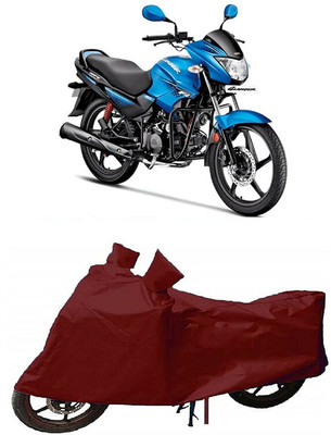KASHYAP ENTERPRISE Waterproof Two Wheeler Cover for Hero(Glamour, Maroon)