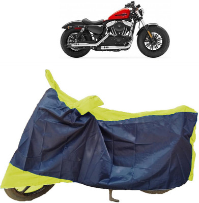 AutoKick Two Wheeler Cover for Harley Davidson(Forty Eight, Multicolor)