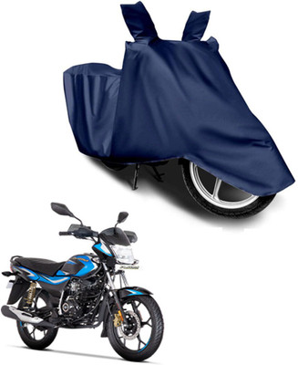 DeepShakshi AUTOMOTIVE Waterproof Two Wheeler Cover for Bajaj(Platina 110 H-Gear, Blue)