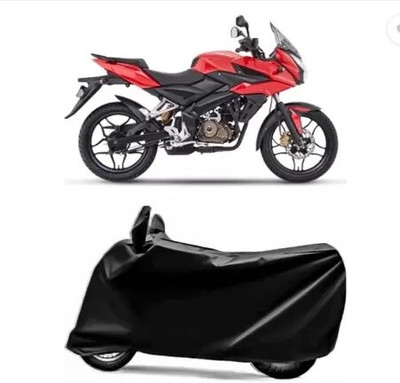 Tritika Waterproof Two Wheeler Cover for Bajaj(Pulsar, Black)