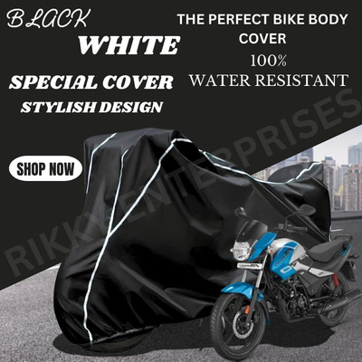Shiv Kanha Waterproof Two Wheeler Cover for Yamaha(R15, Black)