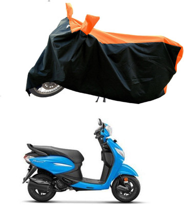 DeepShakshi AUTOMOTIVE Waterproof Two Wheeler Cover for Hero(MotoCorp Pleasure Plus, Orange)