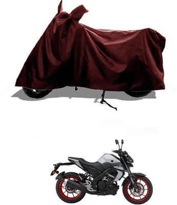KEDIT Two Wheeler Cover for Yamaha(MT-15, Maroon)