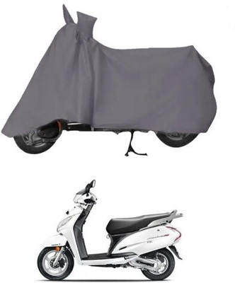 Tritika Waterproof Two Wheeler Cover for Honda(Activa 125, Grey)