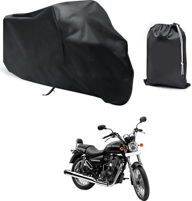 PAGORA Waterproof Two Wheeler Cover for Royal Enfield(Thunderbird 500, Black)