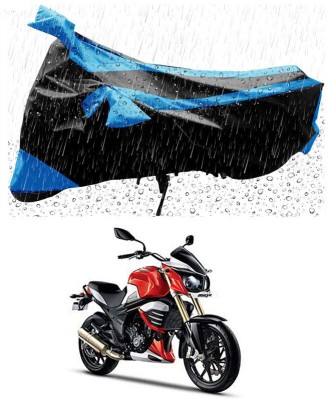 Genipap Two Wheeler Cover for Mahindra(MOJO XT 300, Blue, Black)