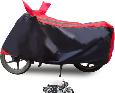 Euro Care Waterproof Two Wheeler Cover for Royal Enfield(Interceptor 650, Red)