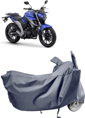Amexride Two Wheeler Cover for Yamaha(Fazer-250 BS6, Grey)