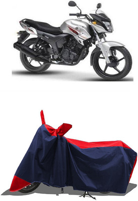 SUGASHRI Waterproof Two Wheeler Cover for Yamaha(SZ R, Red, Blue)