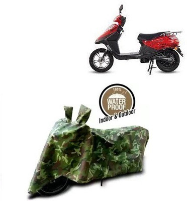 THE REAL ARV Waterproof Two Wheeler Cover for Hero(Electric Flash, Multicolor)
