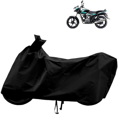 Horseyaart Waterproof Two Wheeler Cover for Bajaj(Discover 100 DTS-i, Black)