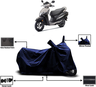 Amexride Two Wheeler Cover for Honda(Activa 125, Blue)