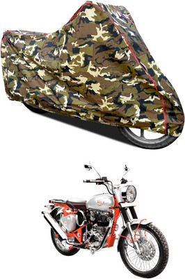 PAGORA Waterproof Two Wheeler Cover for Royal Enfield(Bullet Trials 350, Yellow)