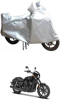 THE REAL ARV Waterproof Two Wheeler Cover for Harley Davidson(Silver)