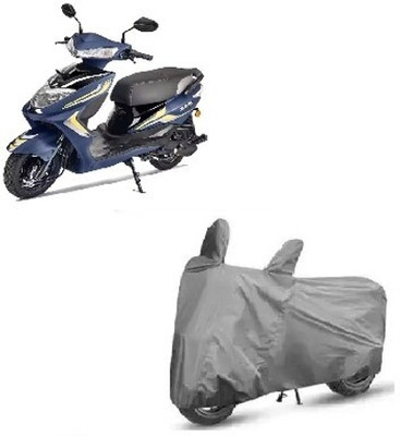 JVBRANGI Two Wheeler Cover for Ampere(Zeal, Grey)