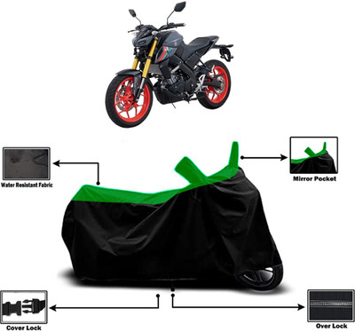 Amexride Two Wheeler Cover for Yamaha(MT 15, Green)