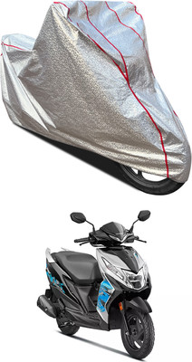 AutoGalaxy Waterproof Two Wheeler Cover for Honda(Dio, Silver)