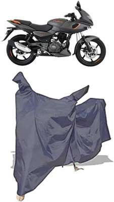 Amexride Two Wheeler Cover for Bajaj(Pulsar 180F BS6, Grey)