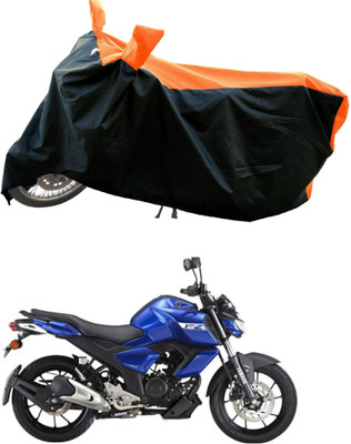 DeepShakshi AUTOMOTIVE Waterproof Two Wheeler Cover for Yamaha(FZ S FI (V 2.0) BS6, Orange)