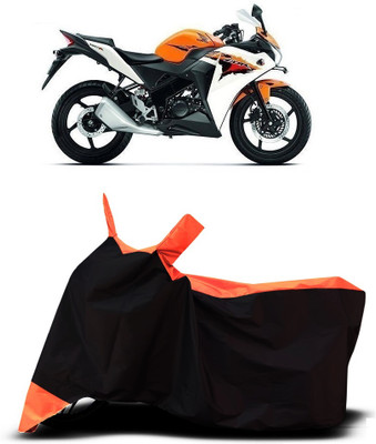 VESMEI Two Wheeler Cover for Honda(CBR 150R, Orange)