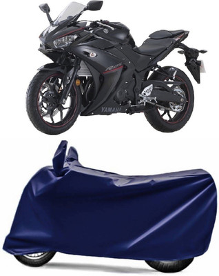 DeepShakshi AUTOMOTIVE Two Wheeler Cover for Yamaha(YZF R25, Blue)