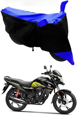 Ascension Two Wheeler Cover for Honda(SP 125, Blue, Black)