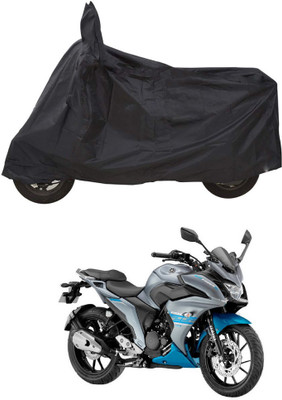 CODOKI Waterproof Two Wheeler Cover for Yamaha(Fazer 25 BS6, Black)