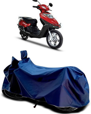 KEDIT Two Wheeler Cover for Hero(Electric Flash, Blue)