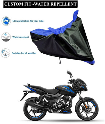 CODOKI Waterproof Two Wheeler Cover for Bajaj(Pulsar 125, Blue)