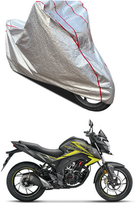 PAGORA Waterproof Two Wheeler Cover for Honda(CB Hornet 160, Silver)