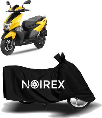 NOIREX Two Wheeler Cover for TVS(NTORQ, Black)