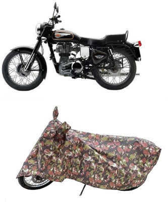 Coxtor Waterproof Two Wheeler Cover for Royal Enfield(Standard 350, Multicolor)